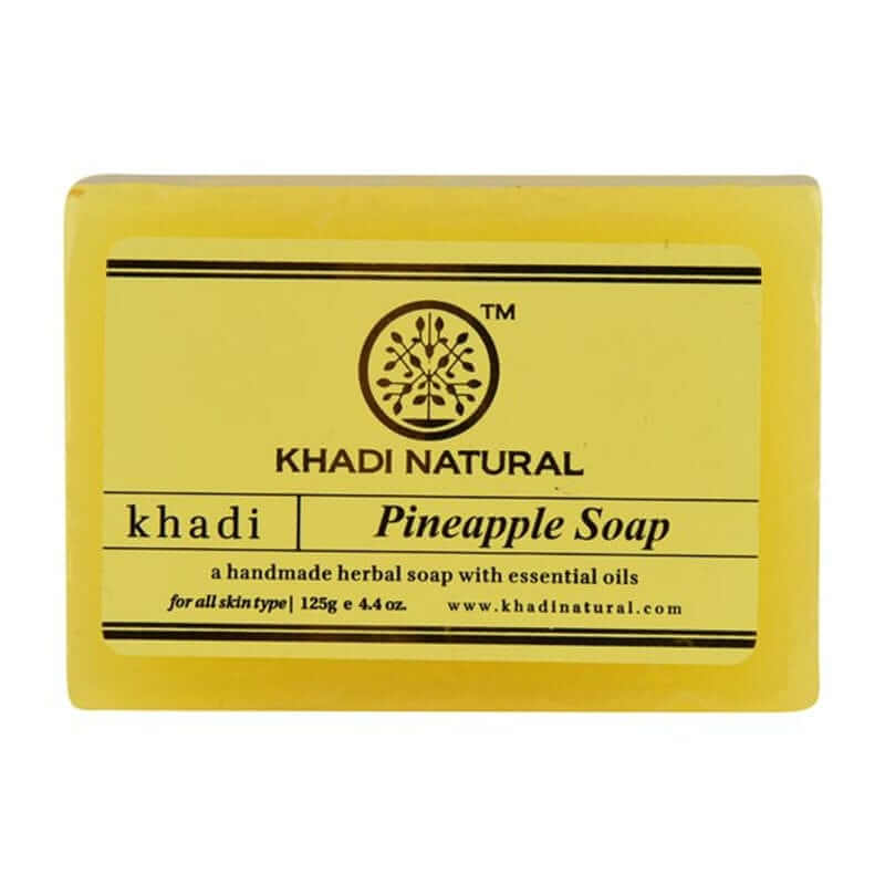 KHADI NATURAL PINEAPPLE SOAP 125G