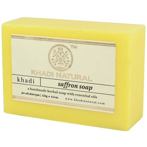 KHADI NATURAL SAFFRON SOAP 125G