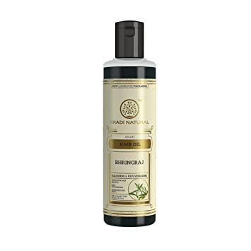 KHADI NATURAL HERBAL BHRINGRAJ HAIR OIL 210ML