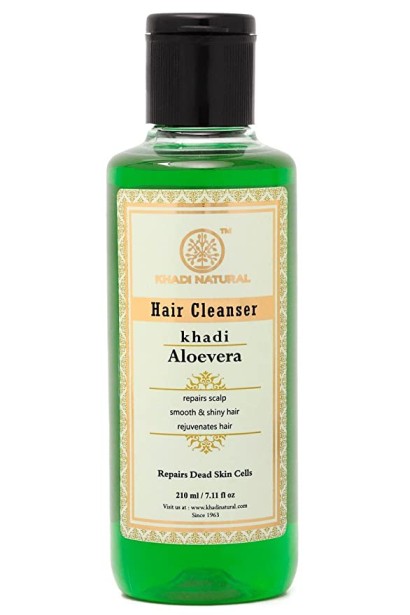 KHADI NATURAL ALOEVERA HAIR CLEANSER 210ML