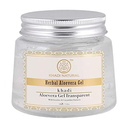 KHADI NATURAL ALOEVERA GEL TRANSPARENT 200GM