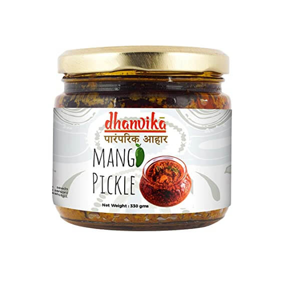 Dhanvika Paramparik Aahar Mango Pickle 200 gms