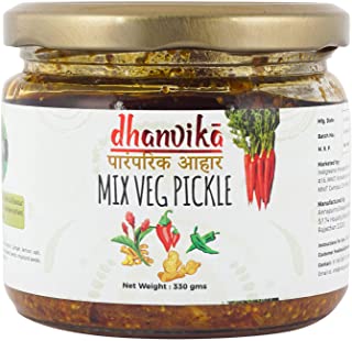 Dhanvika Paramparik Aahar Mixed Veg Pickle 200 gms