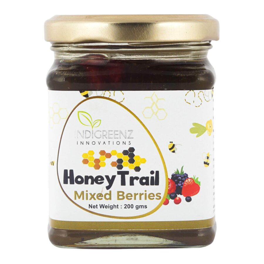 Indigreenz Honey Trail – Mixed Berries 200 gms