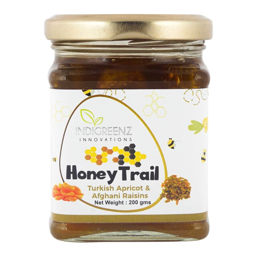 Indigreenz  Honey Trail – Turkish Apricots & Raisins 200 gms