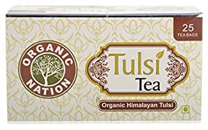 ORGANIC NATION GREEN TEA TULSI 25 TEA BAGS