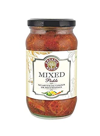 ORGANIC NATION MIXED PICKLE 500gm