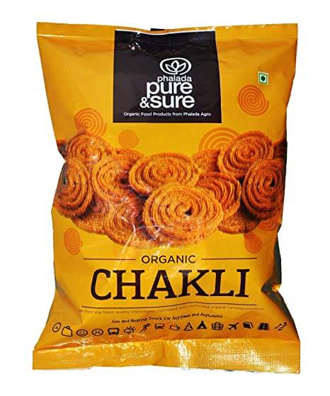 PHALADA PURE & SURE  ORGANIC CHAKKLI