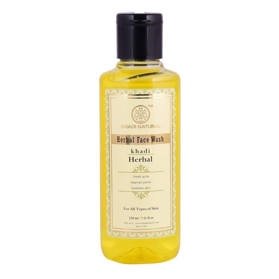 KHADI NATURAL HERBAL FACE WASH 210ML