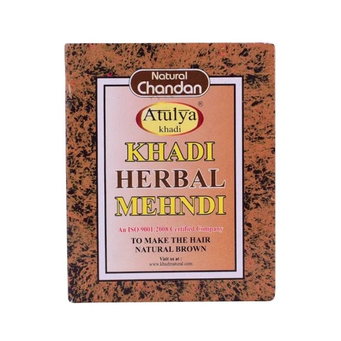 KHADI NATURAL HERBAL  MEHNDI NATURAL BROWN 100G