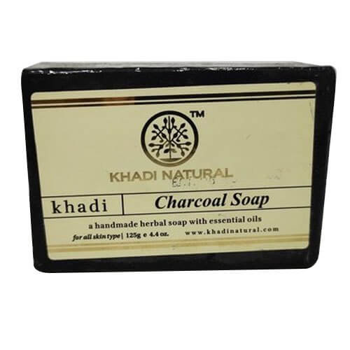 KHADI NATURAL CHARCOAL SOAP 125G