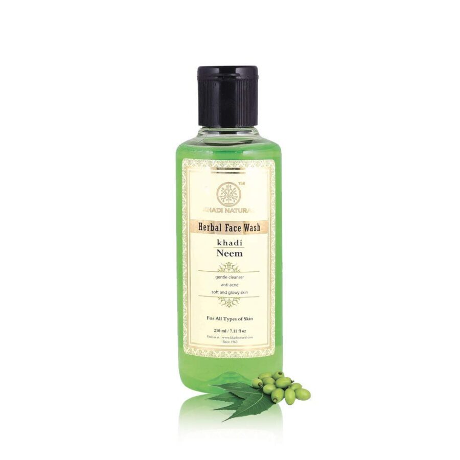 KHADI NATURAL NEEM FACE WASH 210ML