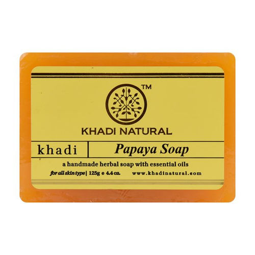 KHADI NATURAL PAPAYA SOAP 125G