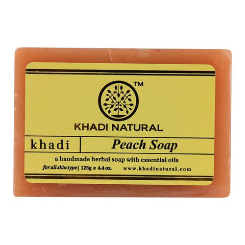 KHADI NATURAL PEACH SOAP 125G