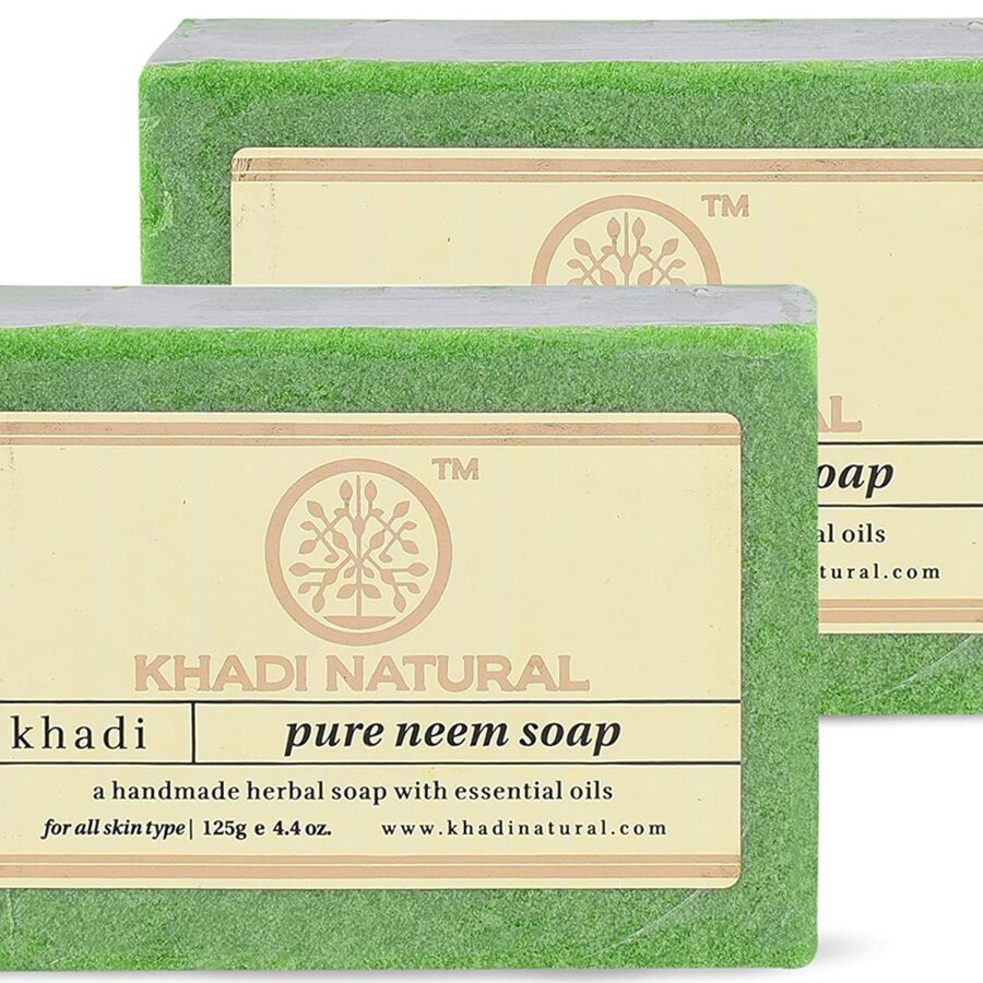 KHADI NATURAL PURE NEEM SOAP 125G